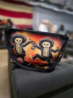 Dancing Skeleton Fiesta Crossbody Bag 💀🎉 $40 FIRM