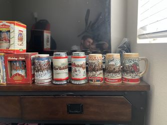Budweiser Beer Steins (10)
