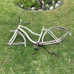 Beach Cruiser Frame For Parts 