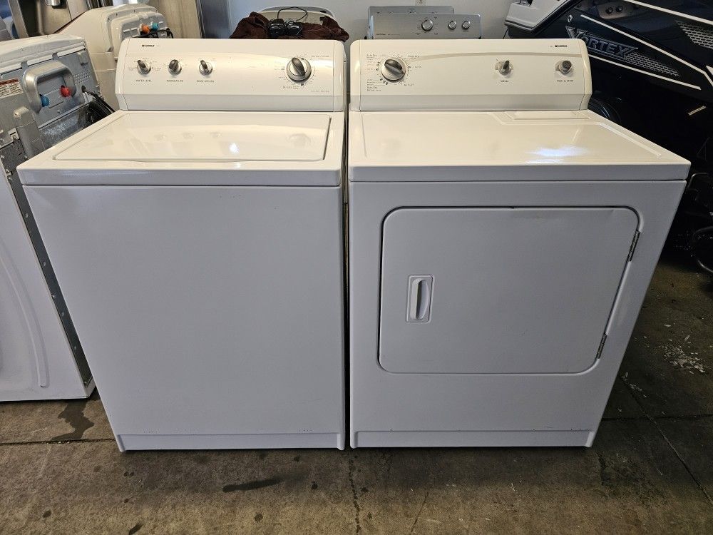 Kenmore Top-Load Washer And Dryer Set