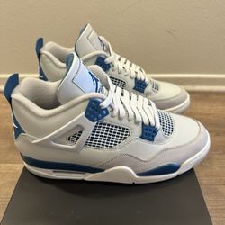 New Men’s Jordan 4 Military Blue 