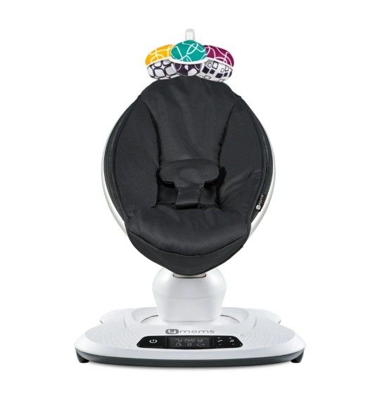 Brand New In Box Never Opened Mamaroo 4moms Baby Swing Bluetooth Enabled With Built-in Sounds, 5 Unique Motions With 5 Speeds 