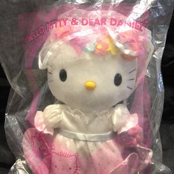 Hello Kitty & Dear Daniel Wedding Plush / Bride Gift / Hello Kitty Bride - SEALED!!