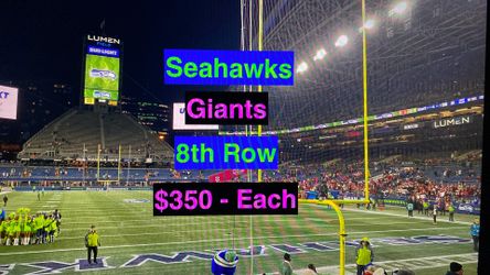Seahawks Giants Tickets
