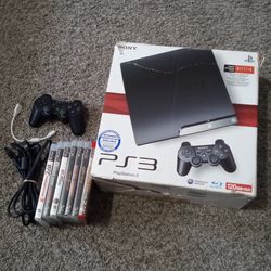 PlayStation 3 Slim With Box 