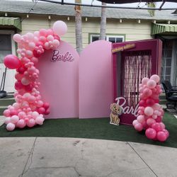Barbie Theme Ballon Decor