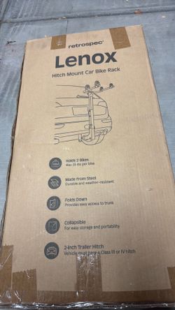 2 bike Hitch mount car rack