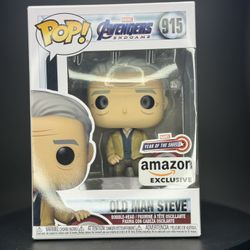 Funko Pop! Vinyl: Marvel: Old Man Steve: #915  Amazon (AM) (Exclusive) 