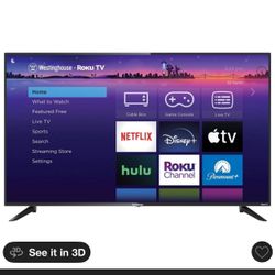 65” Westinghouse Roku Smart TV