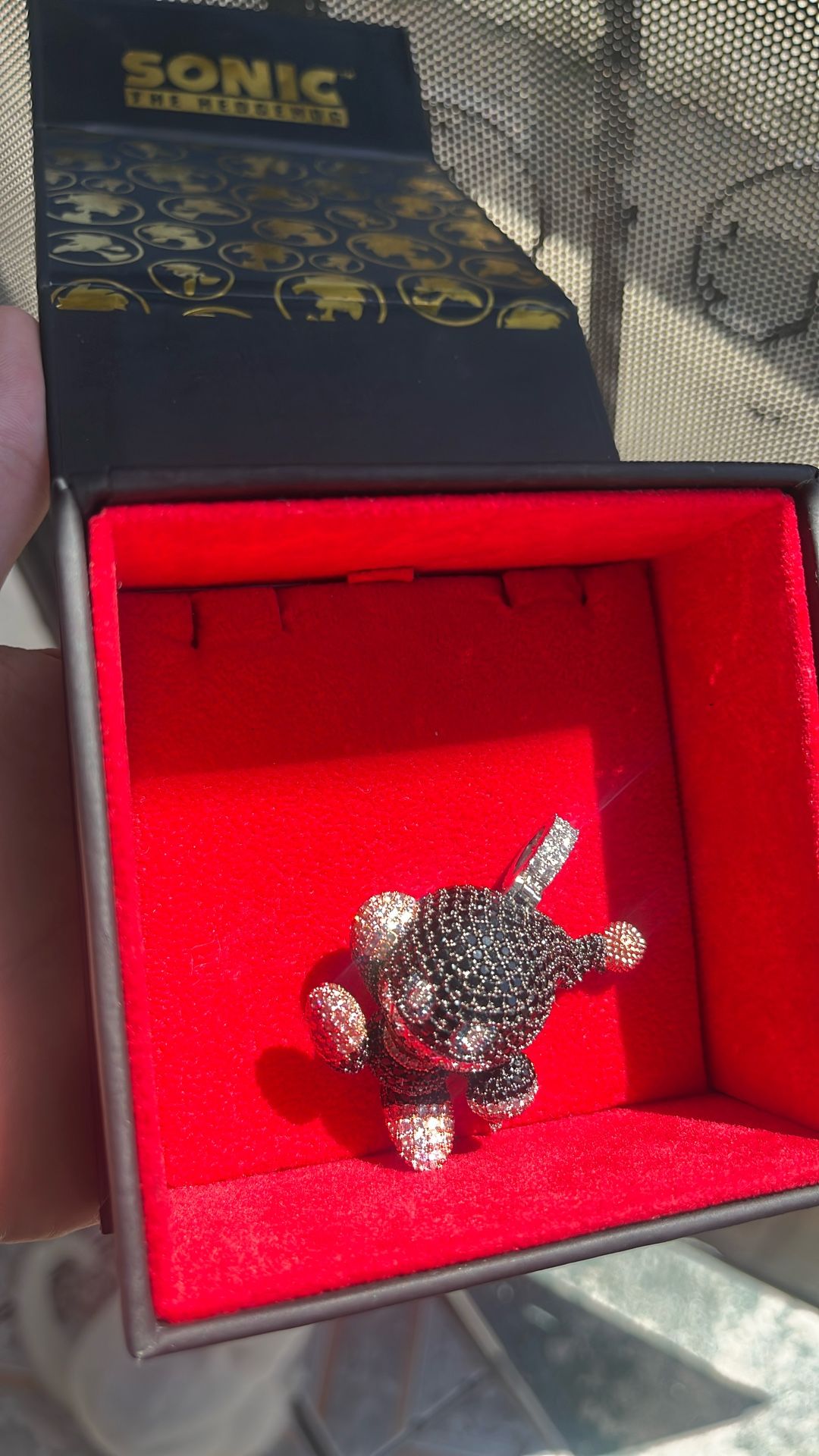 SONIC THE HEDGEHOG X KING ICE - DARK CHAO NECKLACE