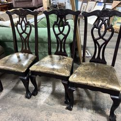 3 Dining Chairs 