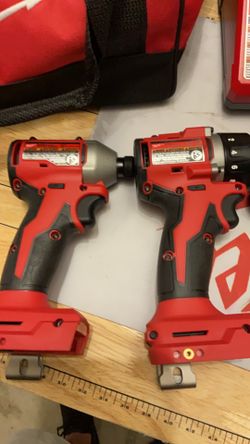 Milwaukee M12 Drill & Impact Kit (3692-22) NEW OPEN BOX 🔴 Brushless + 2 Batteries