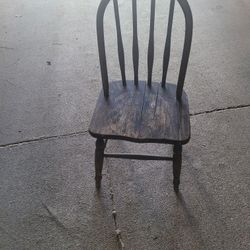 Antque Kids Chair