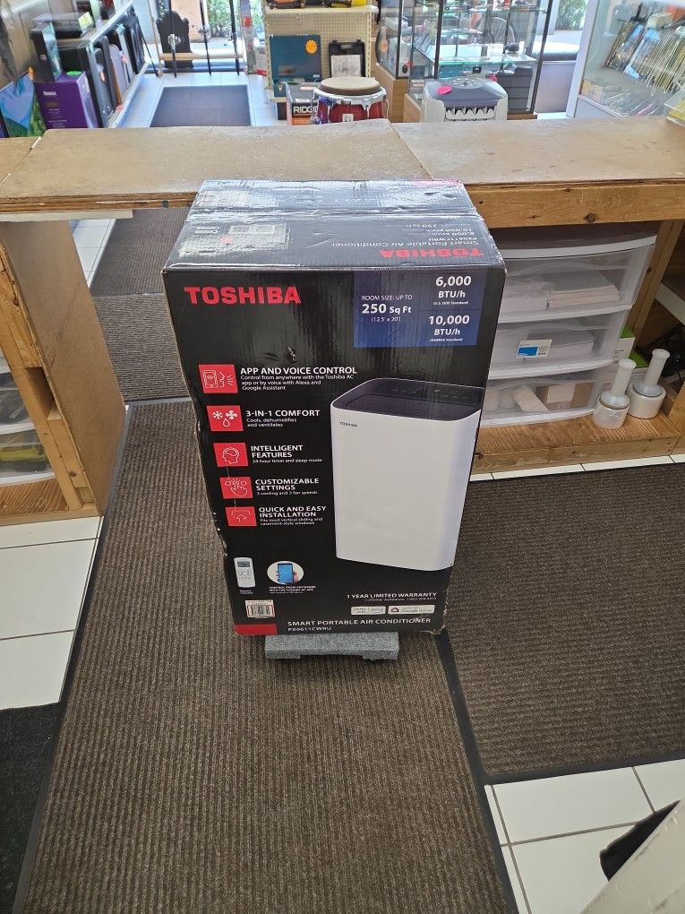 Toshiba 6000 BTU Smart Portable AC
