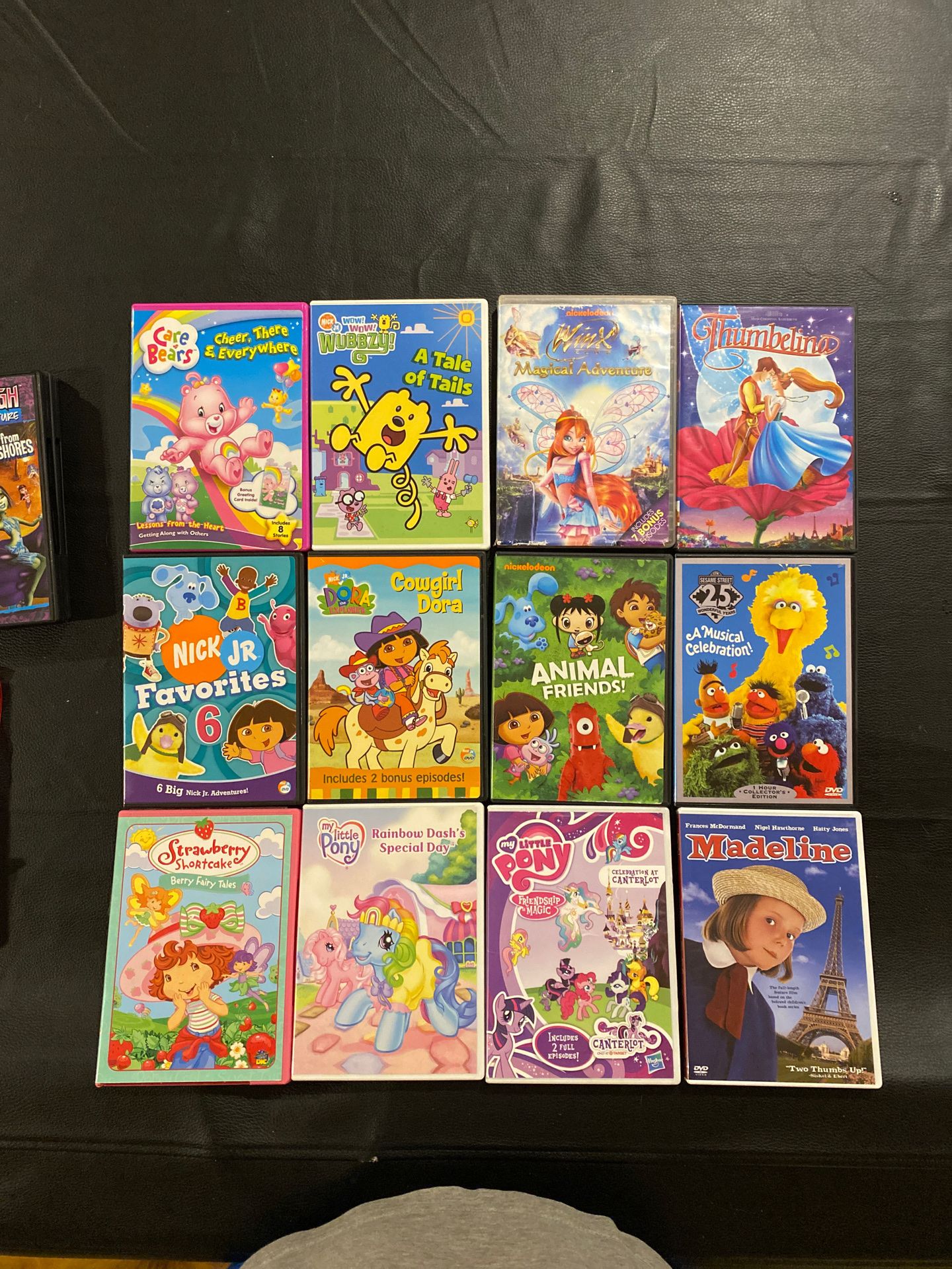 12 kids DVD’s