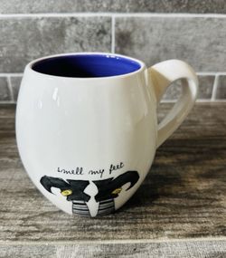Rae Dunn Smell My Feet Mug Halloween