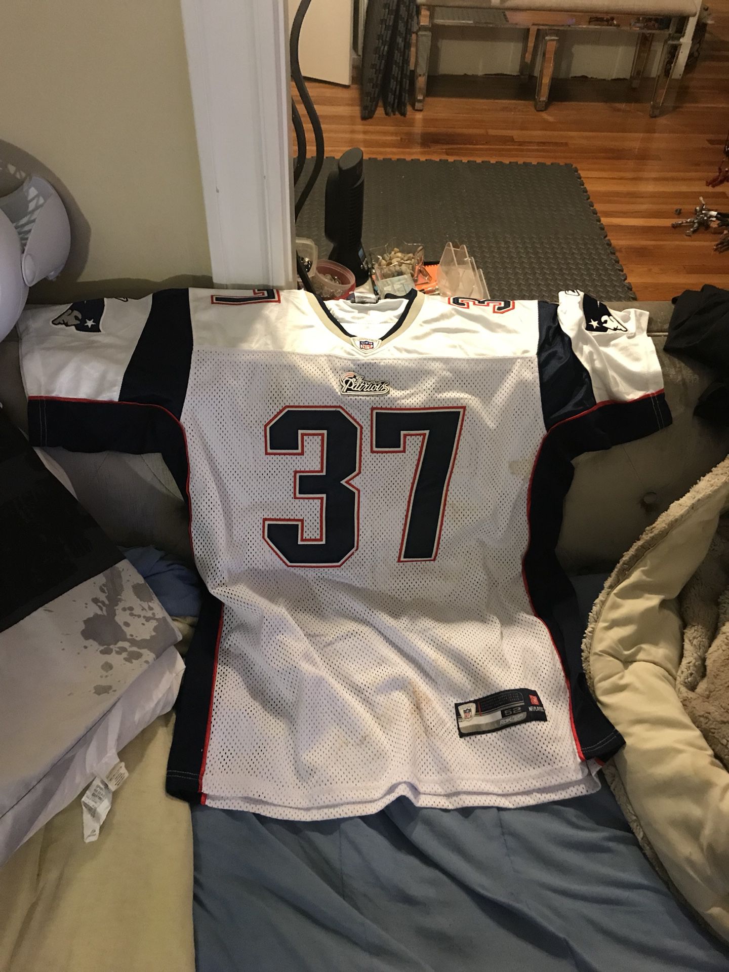 New England Patriots Rodney Harrison authentic jersey yours for 80.00