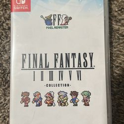 FINAL FANTASY COLLECTION I-VI PIXEL REMASTERED NEW SEALED
