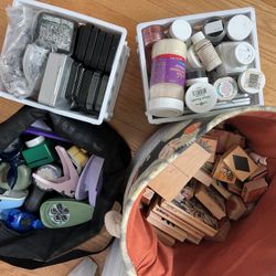 Arts & Crafts : Stamps, Paper Punches, Inks, Glitter, Embossing Powder, Etc.