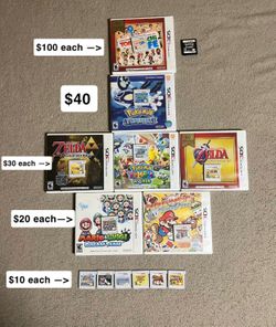 3DS Games lot