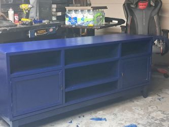 Tv console stand
