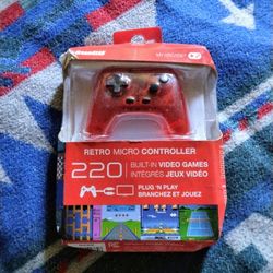 My Arcade Retro Micro Controller Plug and Play Game System With 220 Preloaded Re