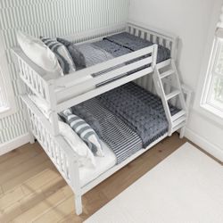 Twin Over Full Bunk Bed (Barely Used-Like New)