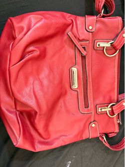 ❤️ Rosetti Red Shoulder Bag – Stylish & Spacious ❤️