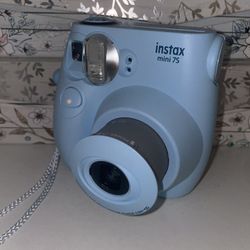 Blue Instax Mini 7s Camera