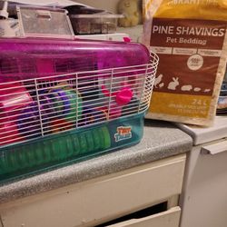 Hamster Cage Comes With Everything