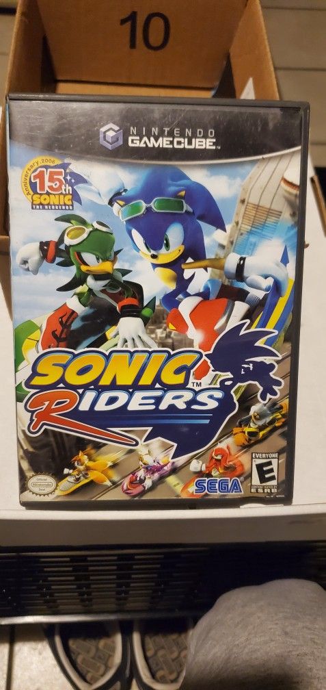Gamecube Game Sonic Riders Complete
