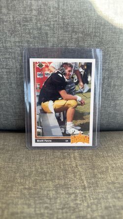 🔥🏈 90’-91’ Upper Deck Brett Favre Rookie #13 🏈🔥