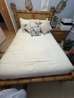 Beautiful bed and armoire