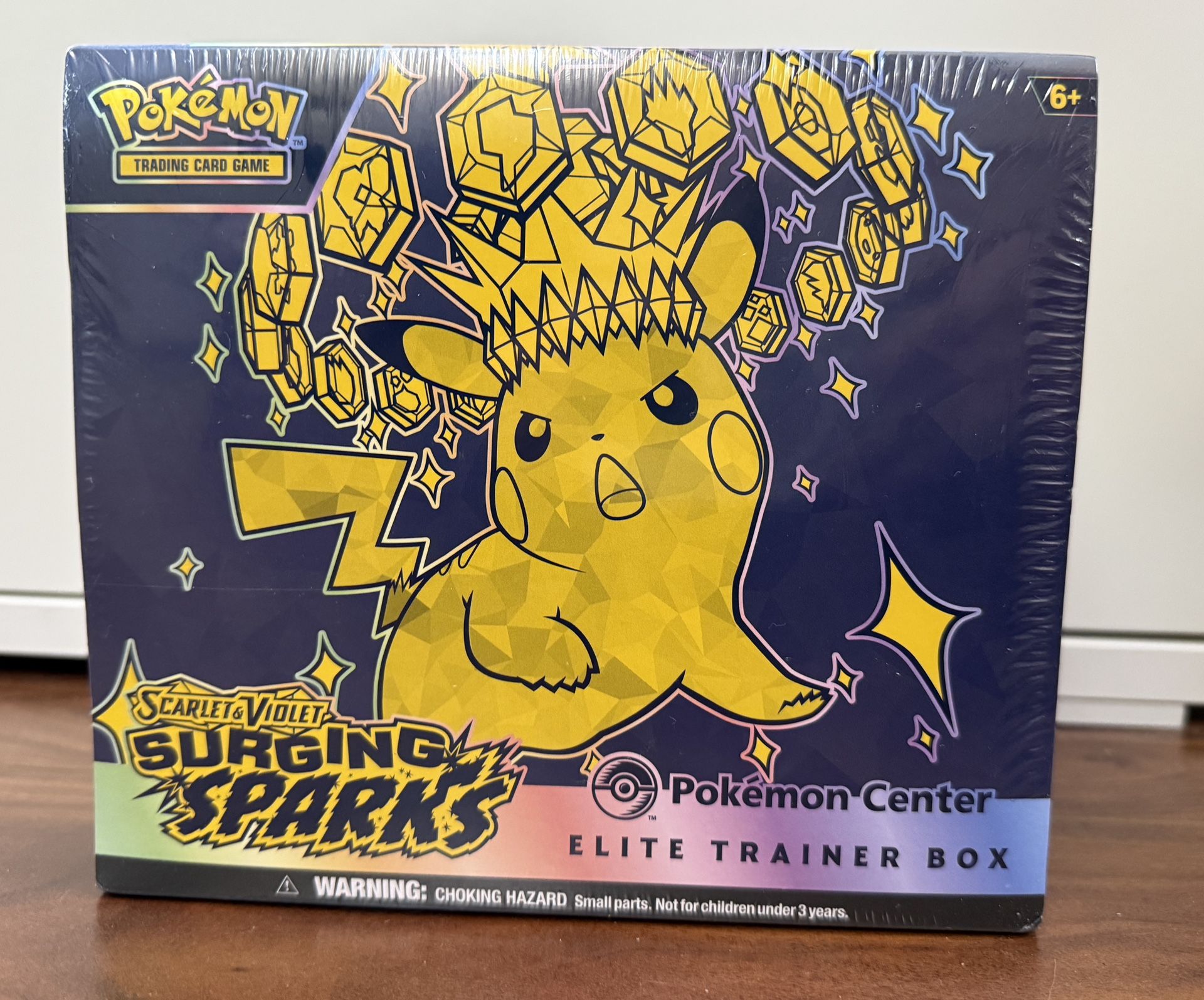 Surging Sparks Pokemon Center ETB