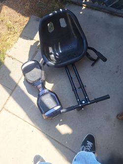 Hoverboard and gocart attachment