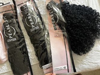 3 bundles of 18 inch Burmese Curl (Pearling Bundles) for sale 💕