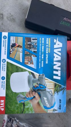 Avanti AV-100 Handheld HVLP Paint & Stain Sprayer