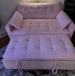 55 inch pink sleeper sofa