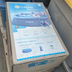 New In Box Funsicle 14 Ft Quick Set Pool