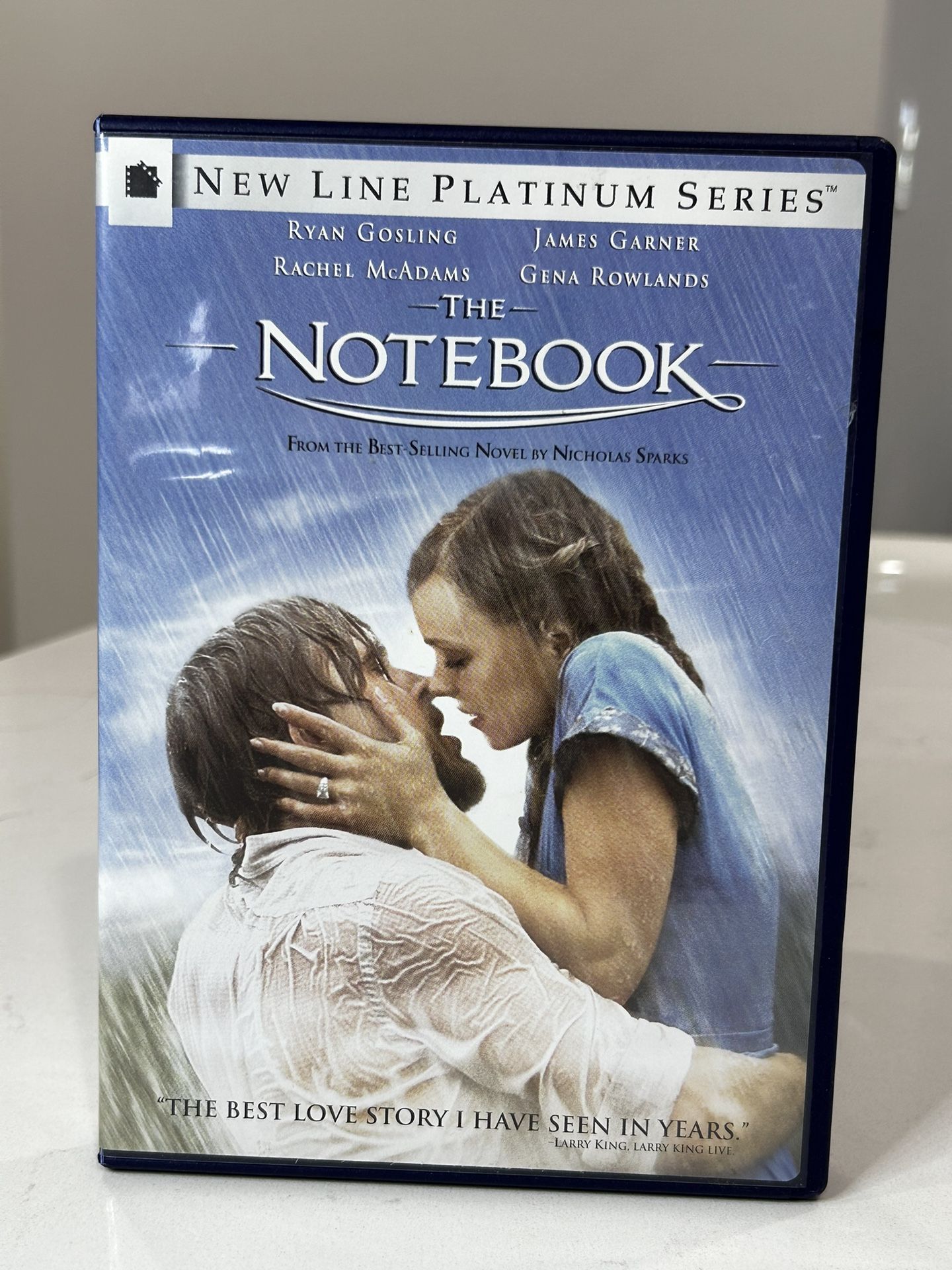 The Notebook DVD New Line Platinum Series Gosling McAdams Romance Drama Used