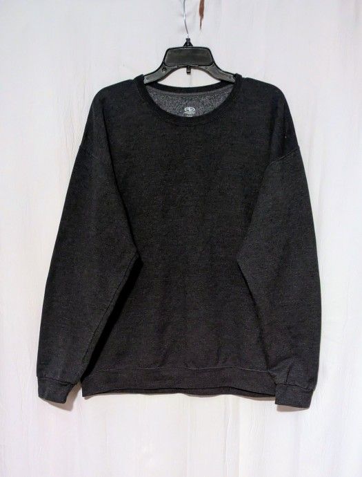 Sweatshirt Athletic Works Classic Grey Pull Over Men's XL
