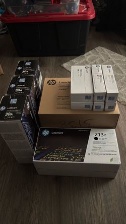 HP LaserJet Toner Cartridge Lot