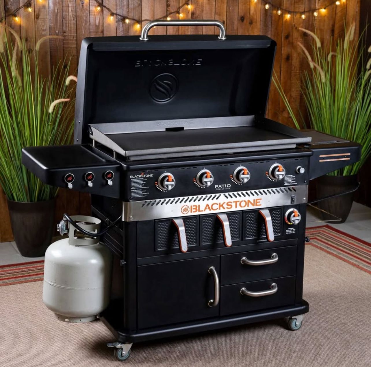 Blackstone 36" Cabinet Griddle with Airfryer & Cover