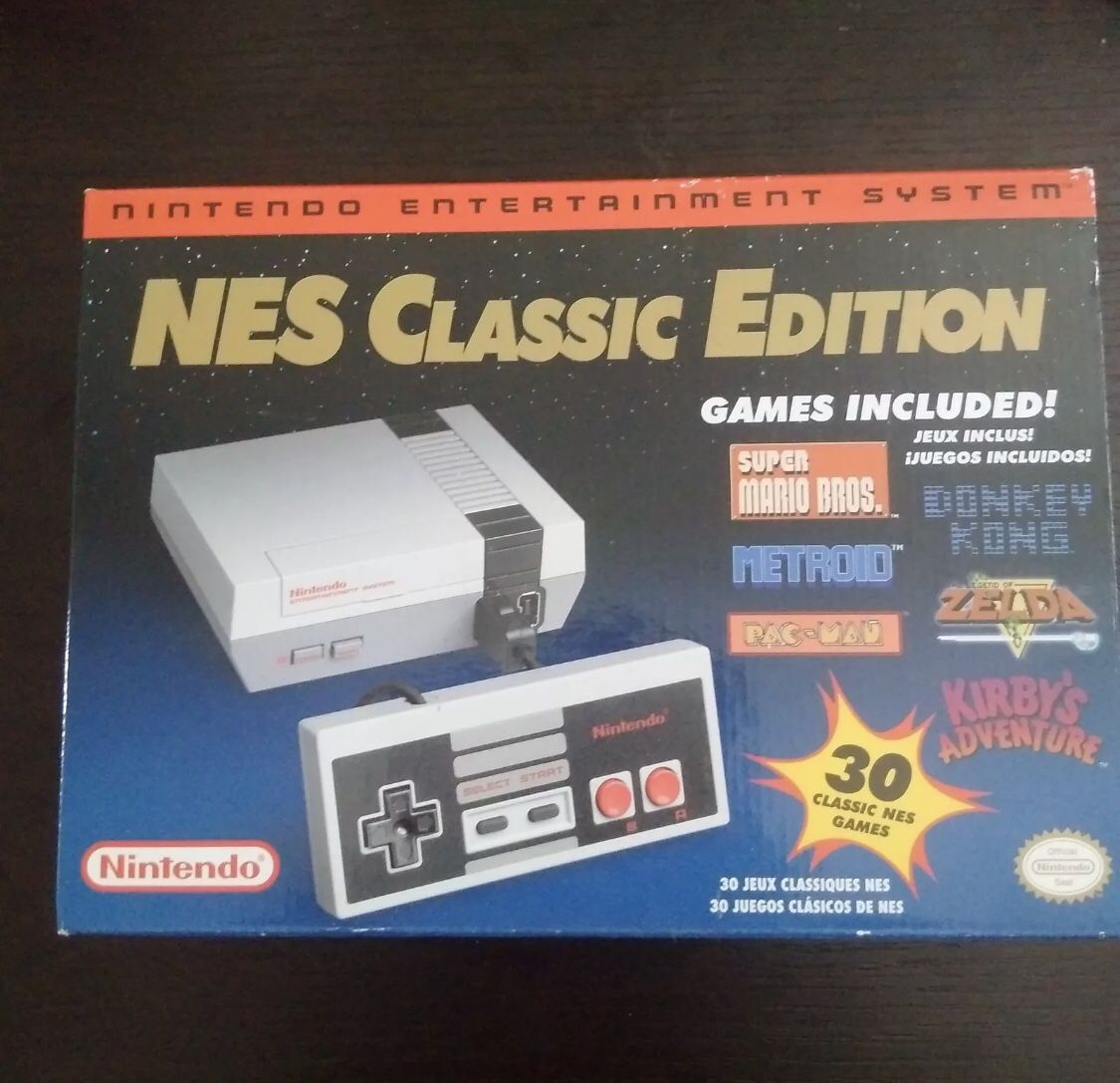 Nes classic edition “2018” with original receipt