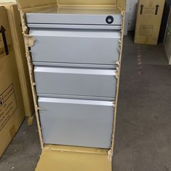 New Vertical Filing Cabinets w/ 3 Drawers Commercial Grade w/Keys