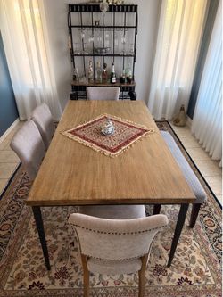 Extremely heavy and high end Rustic dining table.