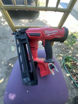 New Milwaukee finish nailer