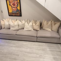 100” 8 year old living space sofa