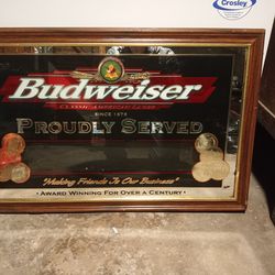 Vintage beer sign