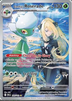 Cynthia's Roserade - 184/182 - SV10: Destined Rivals (DRI)